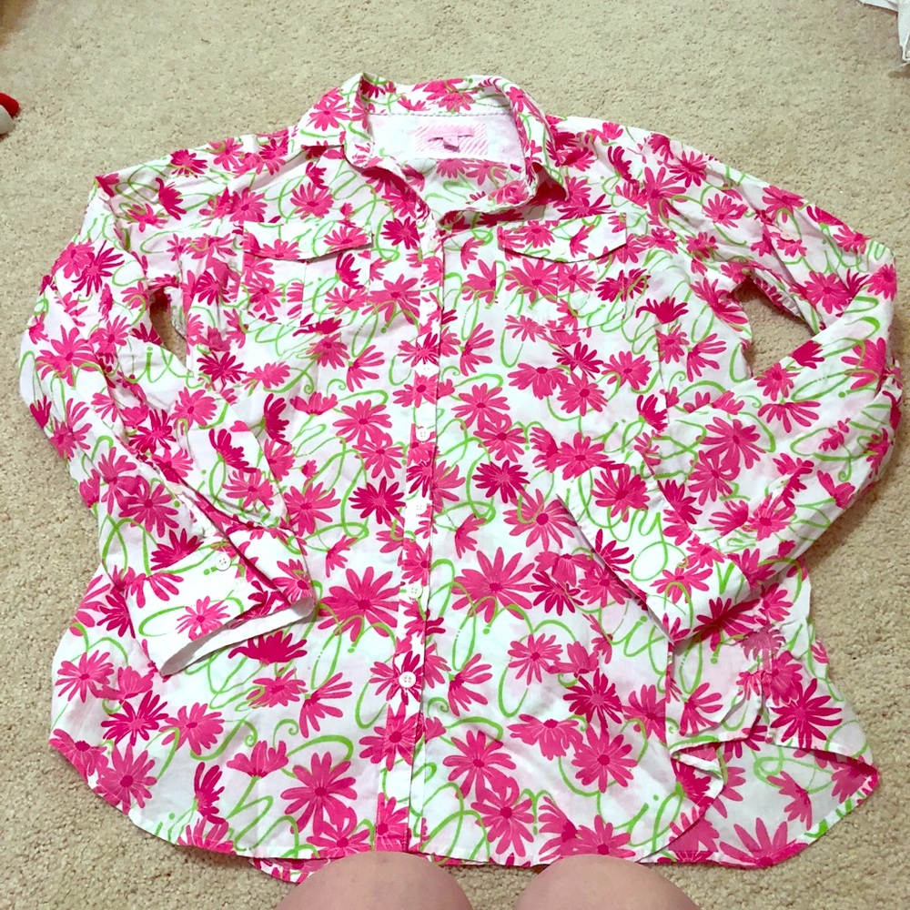 Lilly Pulitzer button up